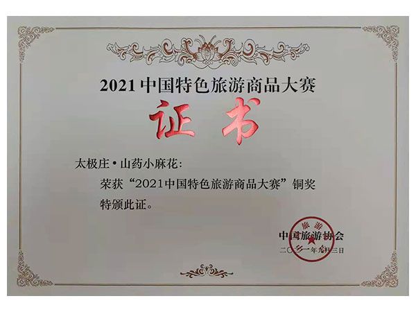 河南省旅游商品铜奖